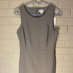 J.Crew Sleek Gray Professional Dress